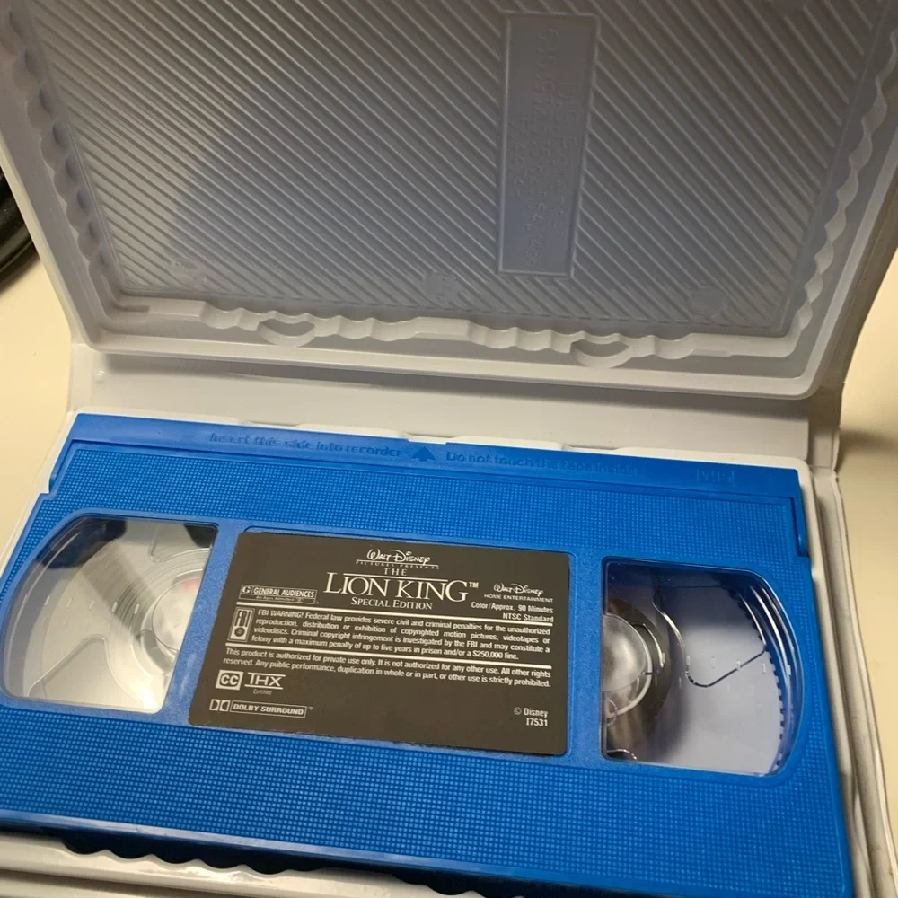 The Lion King Special Edition VHS